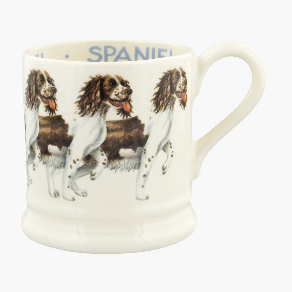 Dogs Brown & Cream Spaniel 1/2 Pint Mug