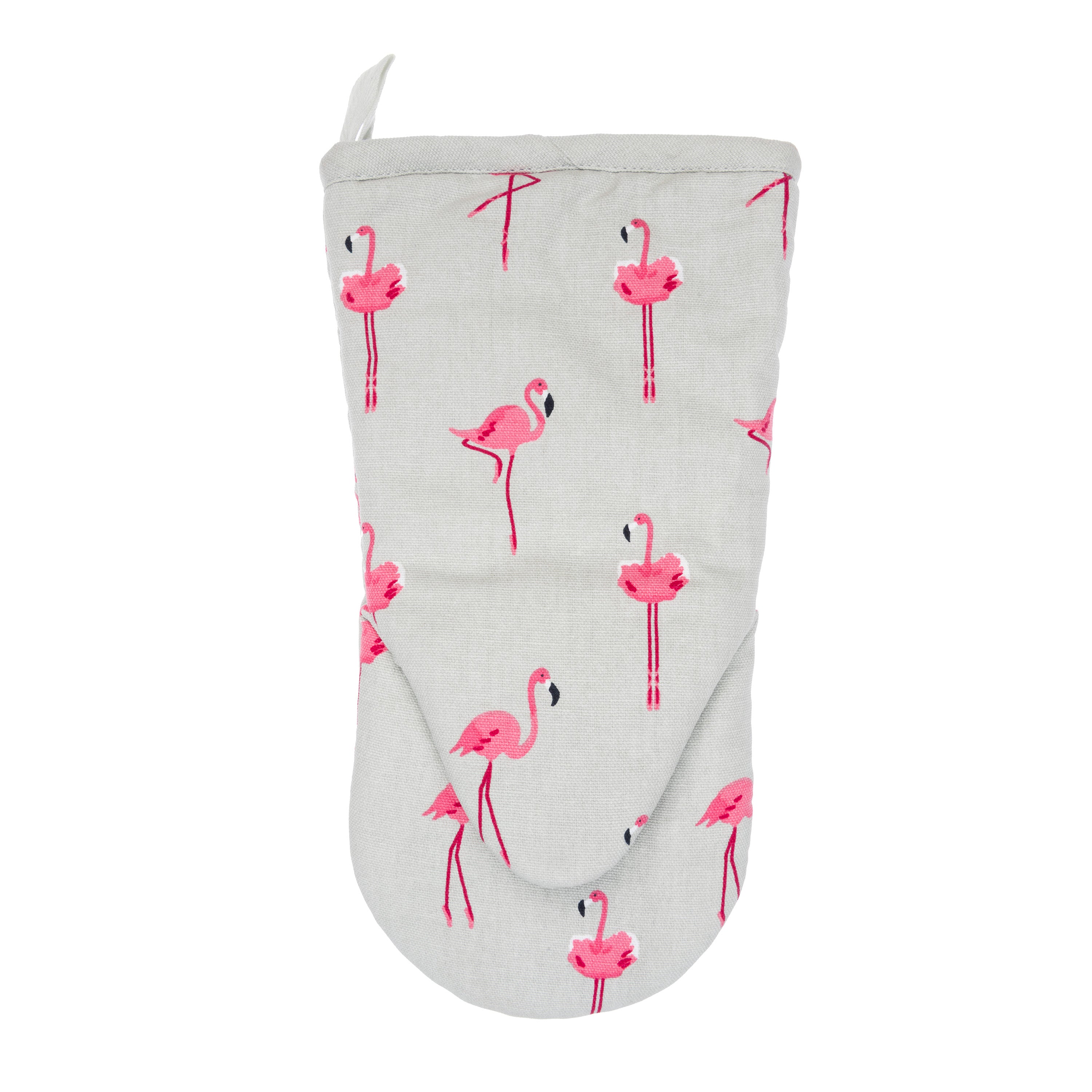 Oven Mitt - Flamingo