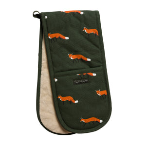 Double Oven Glove - Foxes