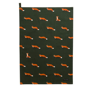 Tea Towel - Foxes