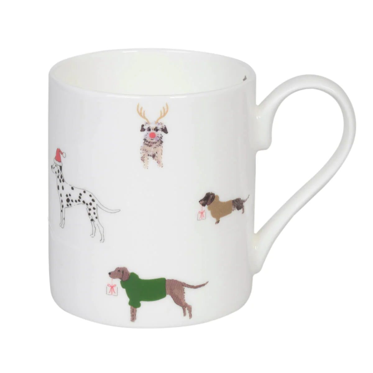 Mug - Standard - Scene - Christmas Dogs