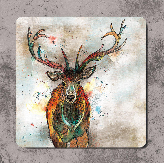 Stag - Coaster